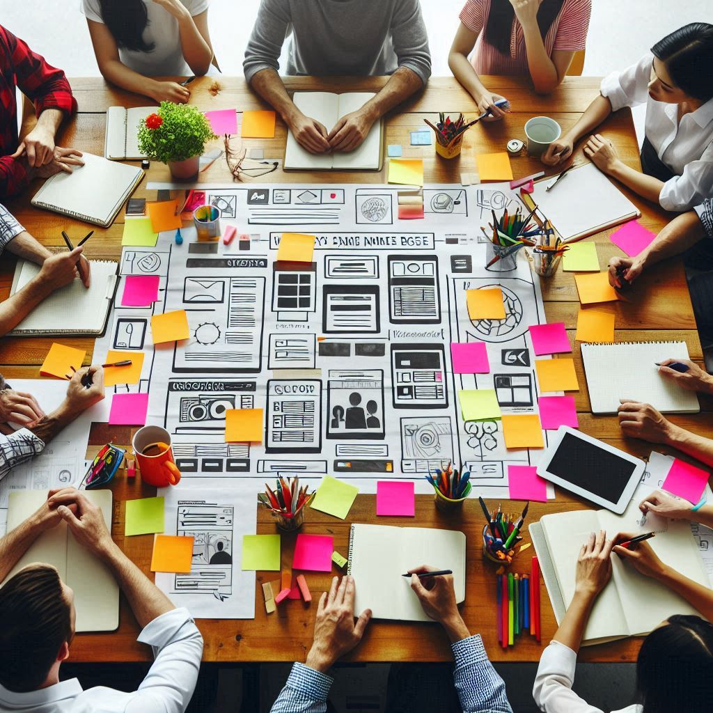 Website Standard People working at a table